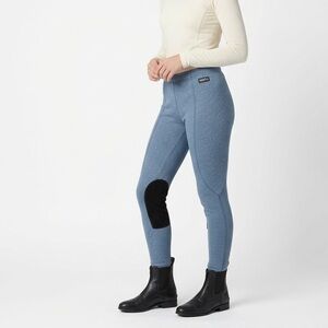 Kerrits Girls/Youth XL Sit Tight N’ Fleece Riding Tights | Micro-Houndstooth